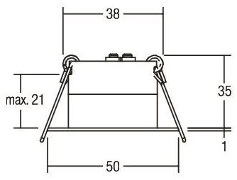 BRUM LED-Einbaulichtpunkt       12079073 