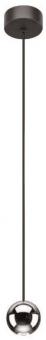 BRUM LED-Pendelleuchte sw/chrom 12119823 