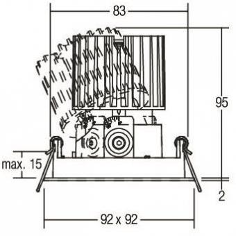 BRUM LED-Einbauleuchte          12608173 