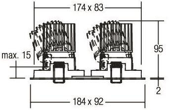 BRUM LED-Einbauleuchte          12613173 