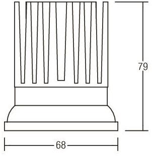 BRUM LED-Einbauleuchte 500mA,   12630073 