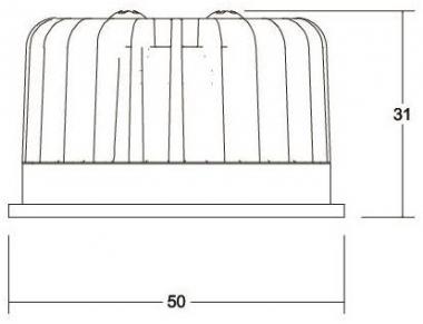 Brumberg LED-MR16-Linsen 350mA  12920603 