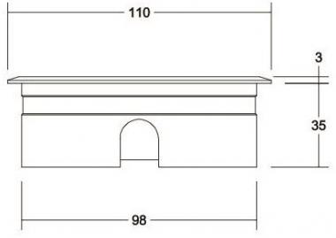 Brumberg LED-Bodeneinbauleuchte 14037223 