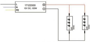 BRUM LED-Netzgerät IP65 12V DC  17122000 