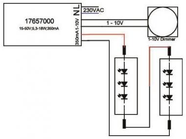 Brumberg LED-Konverter 350mA    17657010 