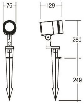 BRUM LED-Erdspießleuchte        60104183 