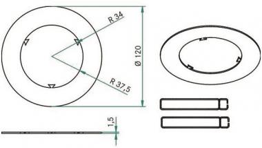 Brumberg Reduzierring 120       81004070 