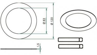 Brumberg Reduzierring 120       81007070 