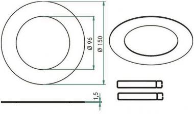 Brumberg Reduzierring 150       81014070 