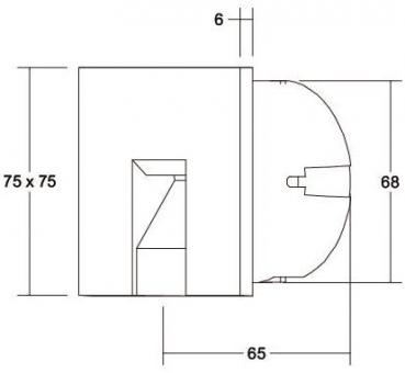 BRUM LED-Wandeinbauleu. KIT68   10157083 
