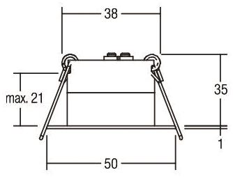 BRUM LED-Einbaulichtpunkt       12079073 