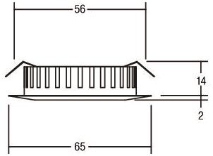 BRUM LED-Einbauleuchte          12109153 