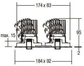 BRUM LED-Einbauleuchte          12618173 
