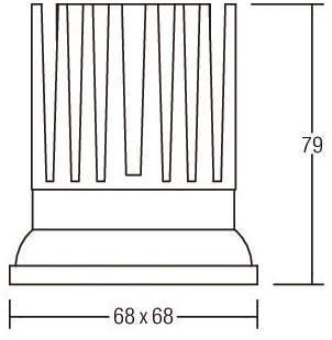 BRUM LED-Einbauleuchte 500mA,   12640073 