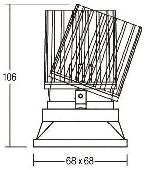 BRUM LED-Einbauleuchte 500mA,   12641073 