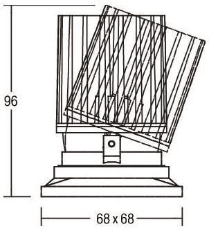 BRUM LED-Einbauleuchte 500mA,   12644073 