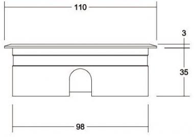 Brumberg LED-Bodeneinbauleuchte 14037223 