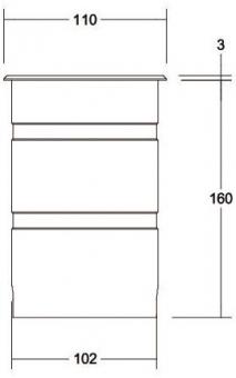 Brumberg LED-Bodeneinbauleuchte 14054223 