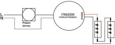BRUM LED Konverter 350mA 5-7W   17652000 