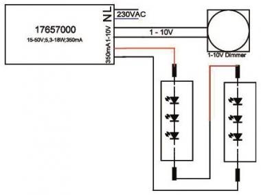 Brumberg LED-Konverter 350mA    17657010 