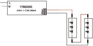 BRUM LED-Konverter 350mA 1-7W   17662000 