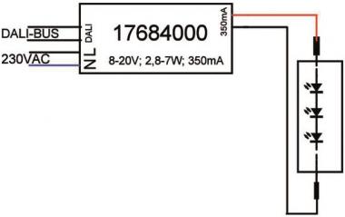 Brumberg LED-Konverter 350 mA,  17684010 
