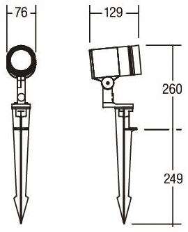 BRUM LED-Erdspießleuchte        60104183 