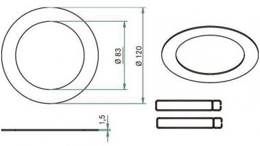 Brumberg Reduzierring 120       81007070 