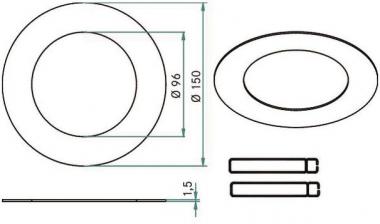Brumberg Reduzierring 150       81014070 