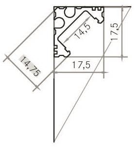 BRUM LED-Alu Eckprofil          53703260 