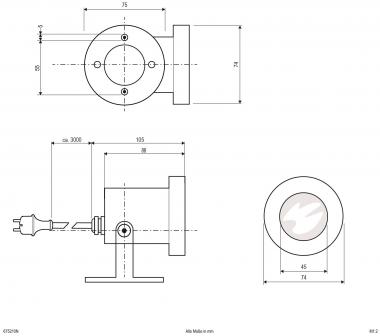 EVN Gartenspot -EDS -IP67 -GU10  675210N 
