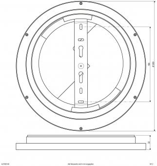 EVN LED Anbauleuchte -rund -   ALR300140 