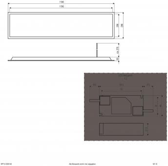 EVN LED Einbaupanel -       BPTU12300140 