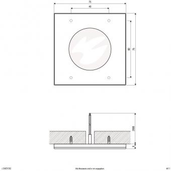 EVN LED Ein-/Anbauleuchte     L124251302 
