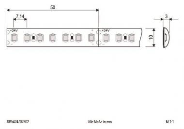 EVN LED-Strip IP54 24V/DC   SB5424702802 