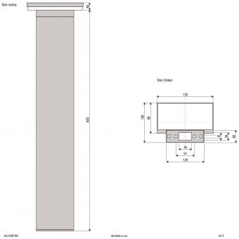 EVN LED-Pollerleuchte IP54   WLL65081502 