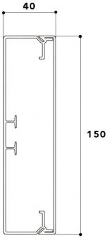 GGK Kanal LFG 40x150               11810 