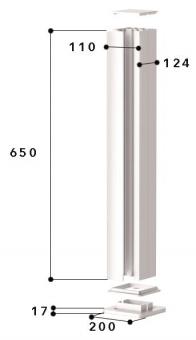 GGK 18653    BRA 60x110/80 DUETT-BAS 650 