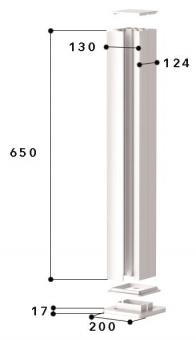 GGK 18655    BRA 60x130/80 DUETT-BAS 650 