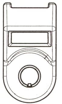 Hellermann HDM25-PA66HIR-BK (100) Halter 