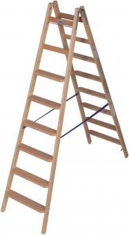 Krause Holz-Kombi-Doppelleiter 2x8 