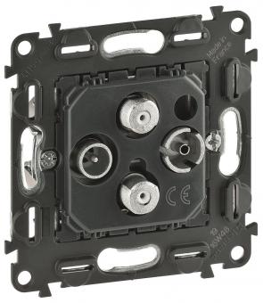 Legrand 753056 Einsatz TV-R-SAT-SAT Dose 
