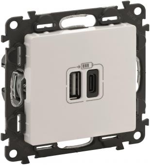 Legrand 753106 USB-A+C 2-fach Lade- 