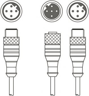 Leuze K-YPB M12A-  K-YPB M12A-M12A-S-PUR 