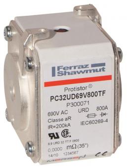 Mersen P300071 32 TTF 800A aR 450-690V 