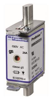 Mersen S322039 NH000 25A gS 690VAC 