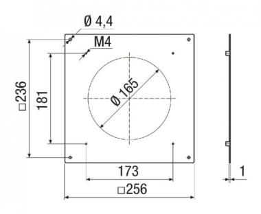 Maico Befestigungsblech    PPB 30 ARE BB 