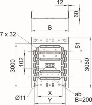 OBO RKSM 610 FS Kabelrinne RKSM Magic m. 