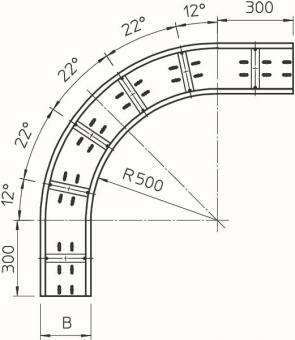 OBO WRB 90 120 FS Bogen 90° 