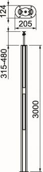 OBO ISST70140BEL Instssäule 